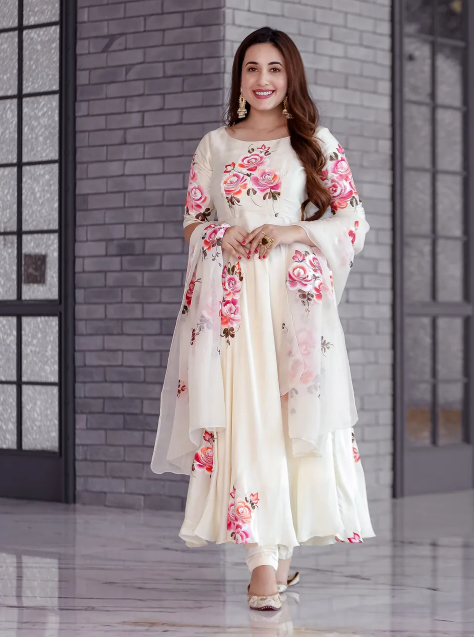 anarkali hand design